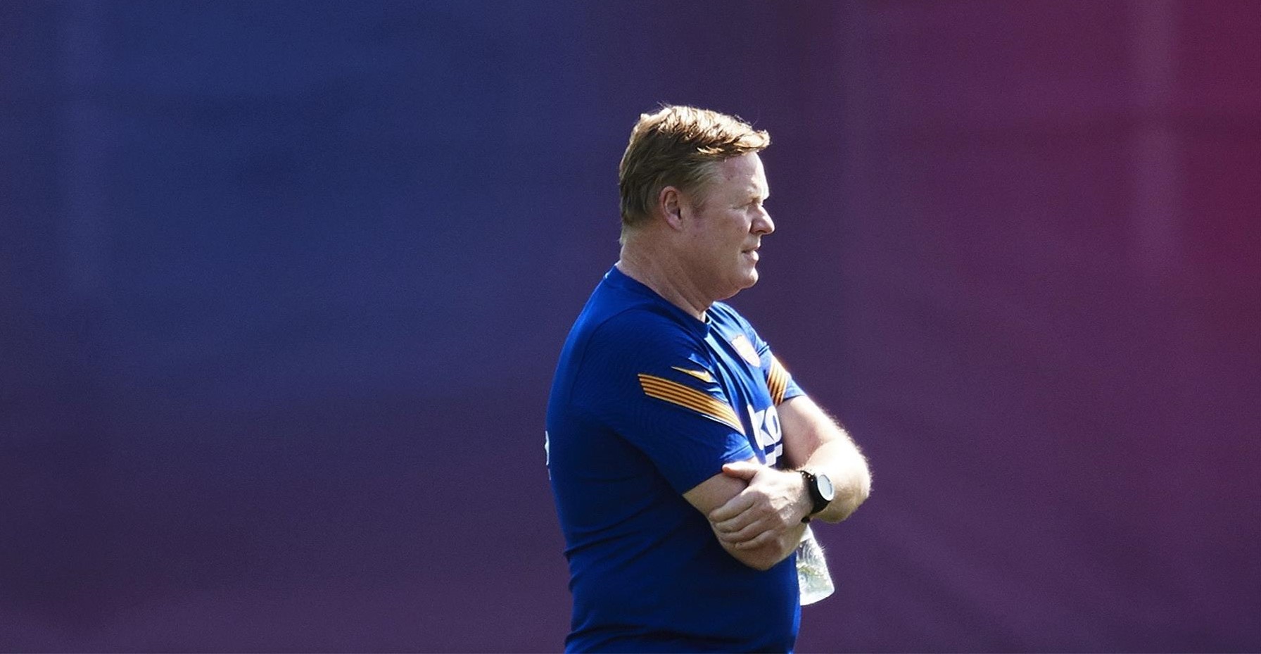Ronald Koeman: No crean cualquier cosa que escuchen, estoy bien de salud