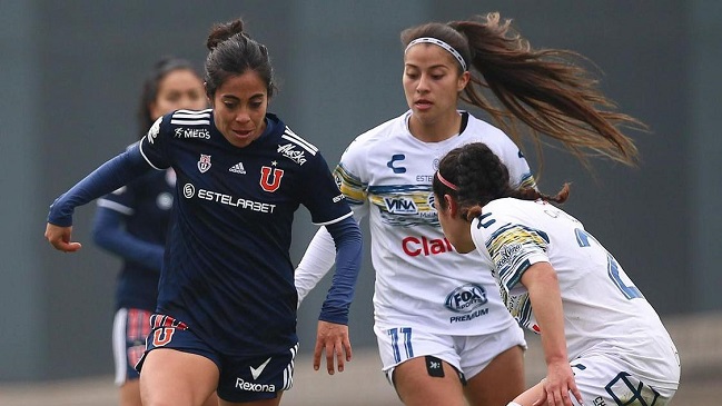 La U goleó a Everton y sigue con puntaje perfecto en el Campeonato Femenino