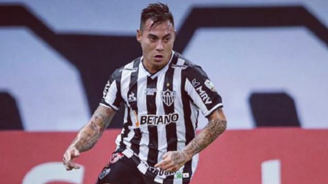 Eduardo Vargas sumó minutos en Atlético Mineiro antes de sumarse a la Roja