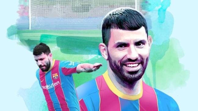 Sergio “Kun” Agüero fue confirmado como nuevo jugador de FC Barcelona