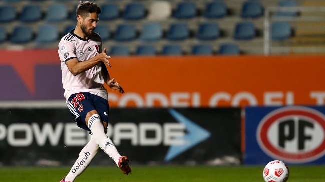 Joaquín Larrivey marcó con un certero penal el primero de la U ante Audax Italiano