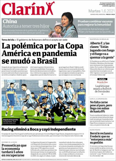 “La polémica se traslada a Brasil”: La reacción de los diarios sudamericanos tras la decisión de Conmebol