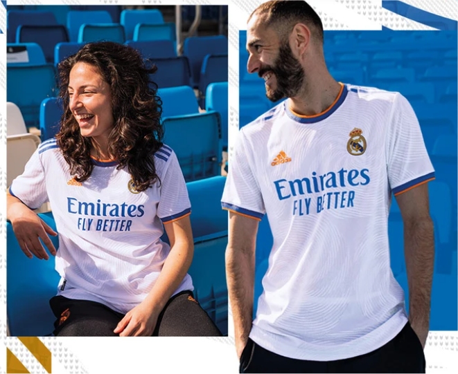 Real Madrid presentó su camiseta para la temporada 2021-2022