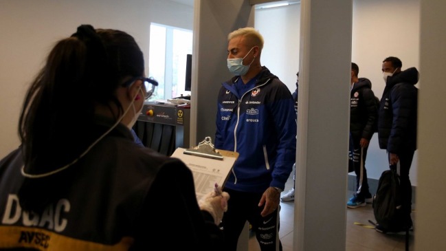 La Roja tuvo solo resultados negativos en exámenes de antígenos en su llegada a Argentina