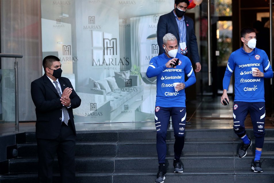 La Roja cumplió con su última práctica antes de su choque con Argentina por Clasificatorias