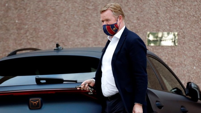 FC Barcelona anunció la continuidad de Ronald Koeman en la banca