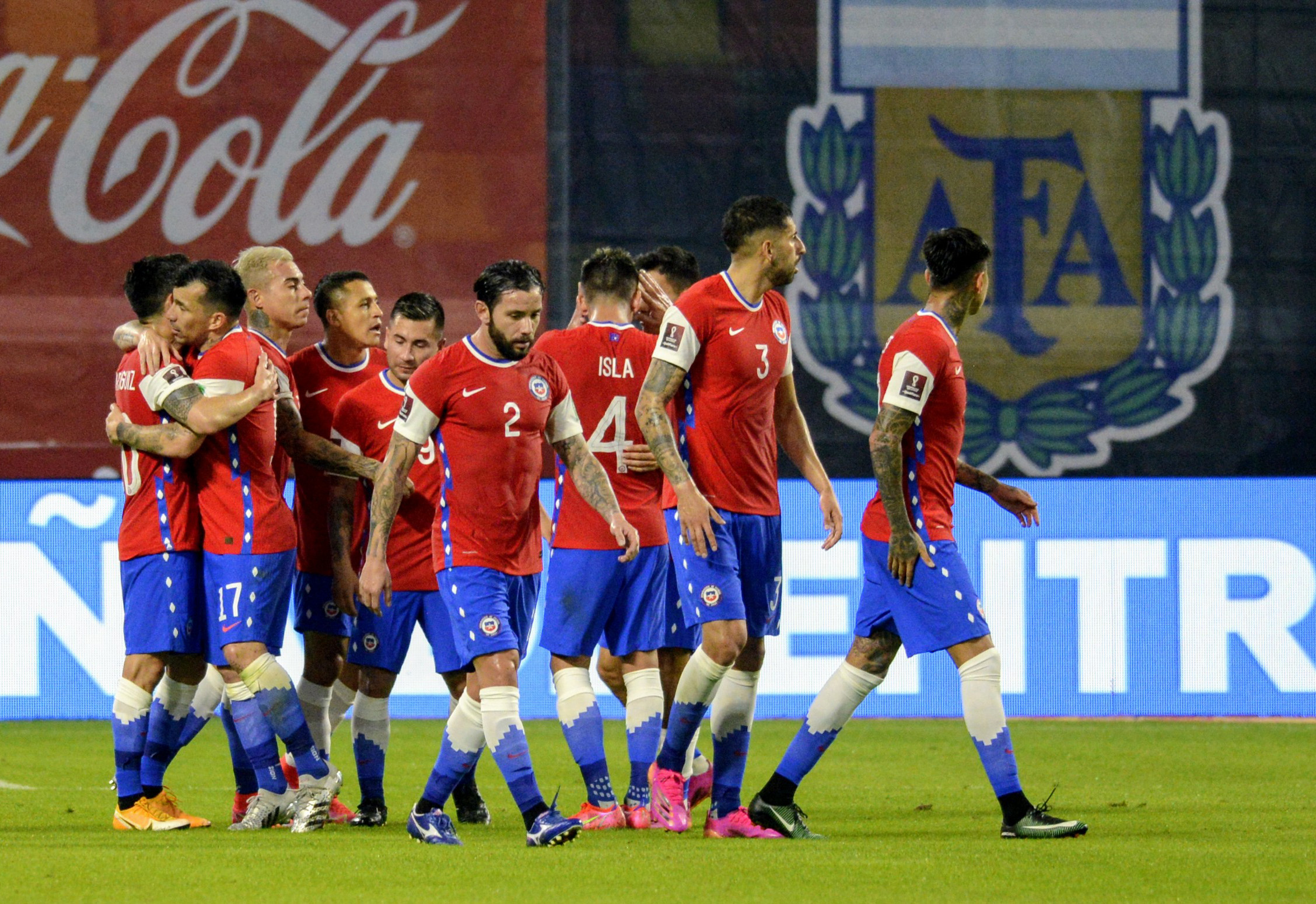 La Roja de Lasarte batalló para rescatar un valioso punto ante Argentina en las Clasificatorias