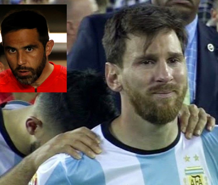 Bravo y Maripán fueron los protagonistas de los memes tras el empate de Chile con Argentina