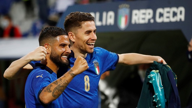 Italia goleó a República Checa en amistoso internacional