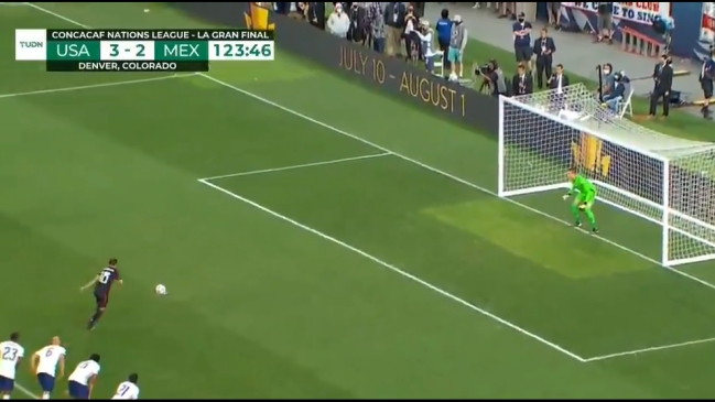 El atónito relato azteca para penal desperdiciado por México en la final con Estados Unidos