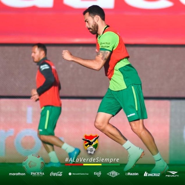 Bolivia entrenó en San Carlos de Apoquindo en la previa del duelo ante Chile por las Clasificatorias