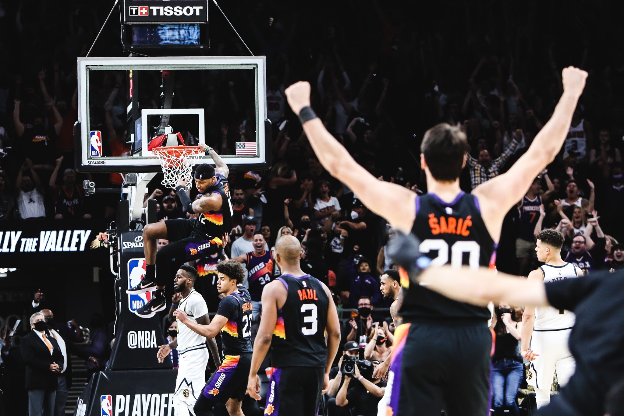 Phoenix Suns dio el primer golpe ante Denver Nuggets en las semifinales del Oeste en la NBA
