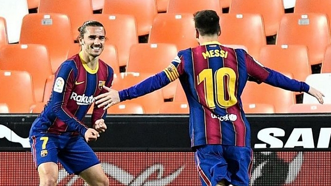 Griezmann: “A Messi le envías un melón y te lo transforma en caviar”