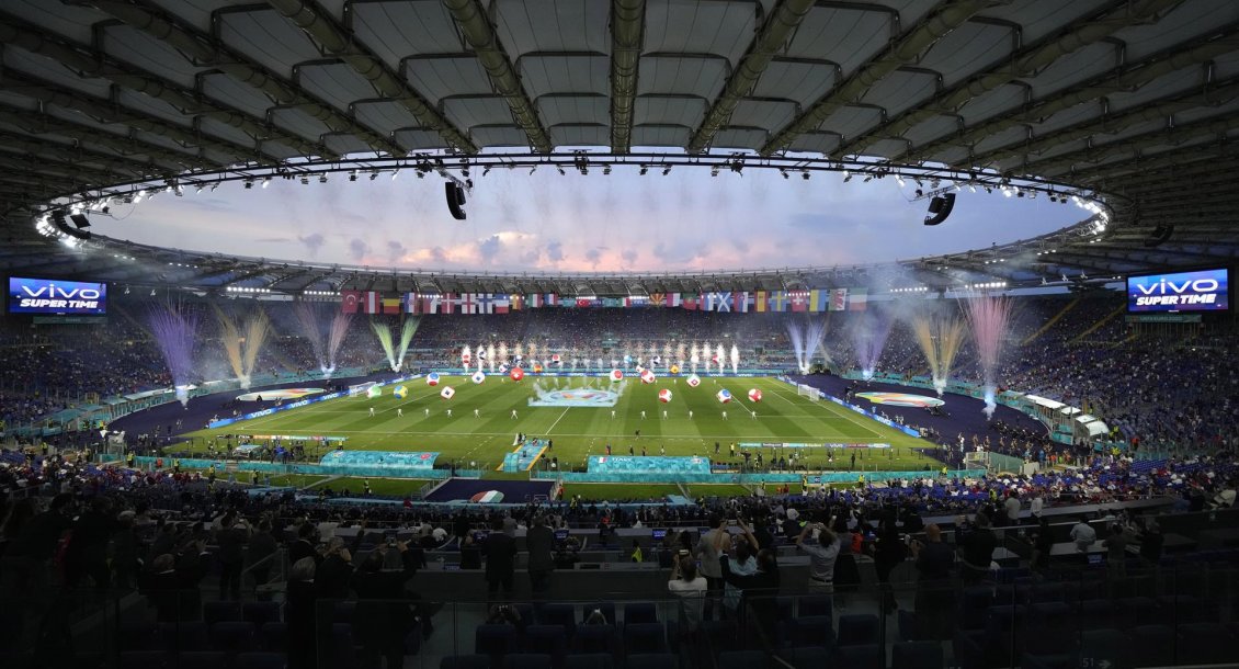 La espectacular apertura de la Eurocopa 2020 en el Estadio Olímpico de Roma
