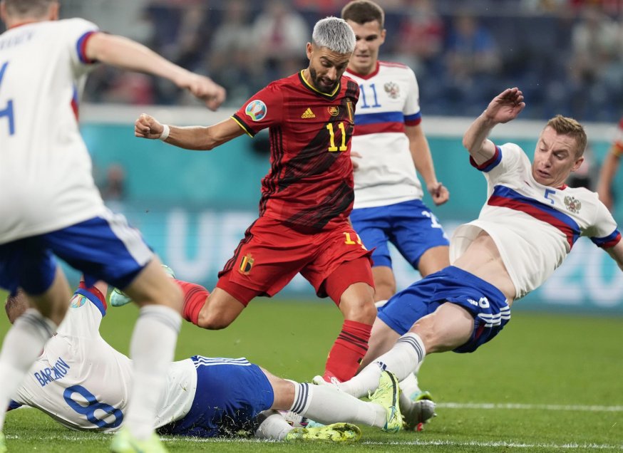 Rusia se estrelló con el cartel de favorito de Bélgica en el Grupo B de la Eurocopa