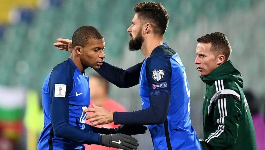 Kylian Mbappé confirmó roce con Olivier Giroud a dos días del debut en la Eurocopa