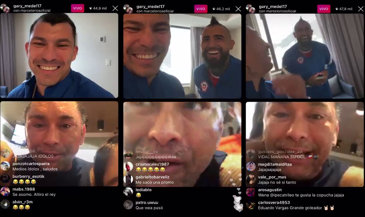 Sin censura: “Chino” Ríos destrozó a Maripán en divertido Live con Medel y Vidal