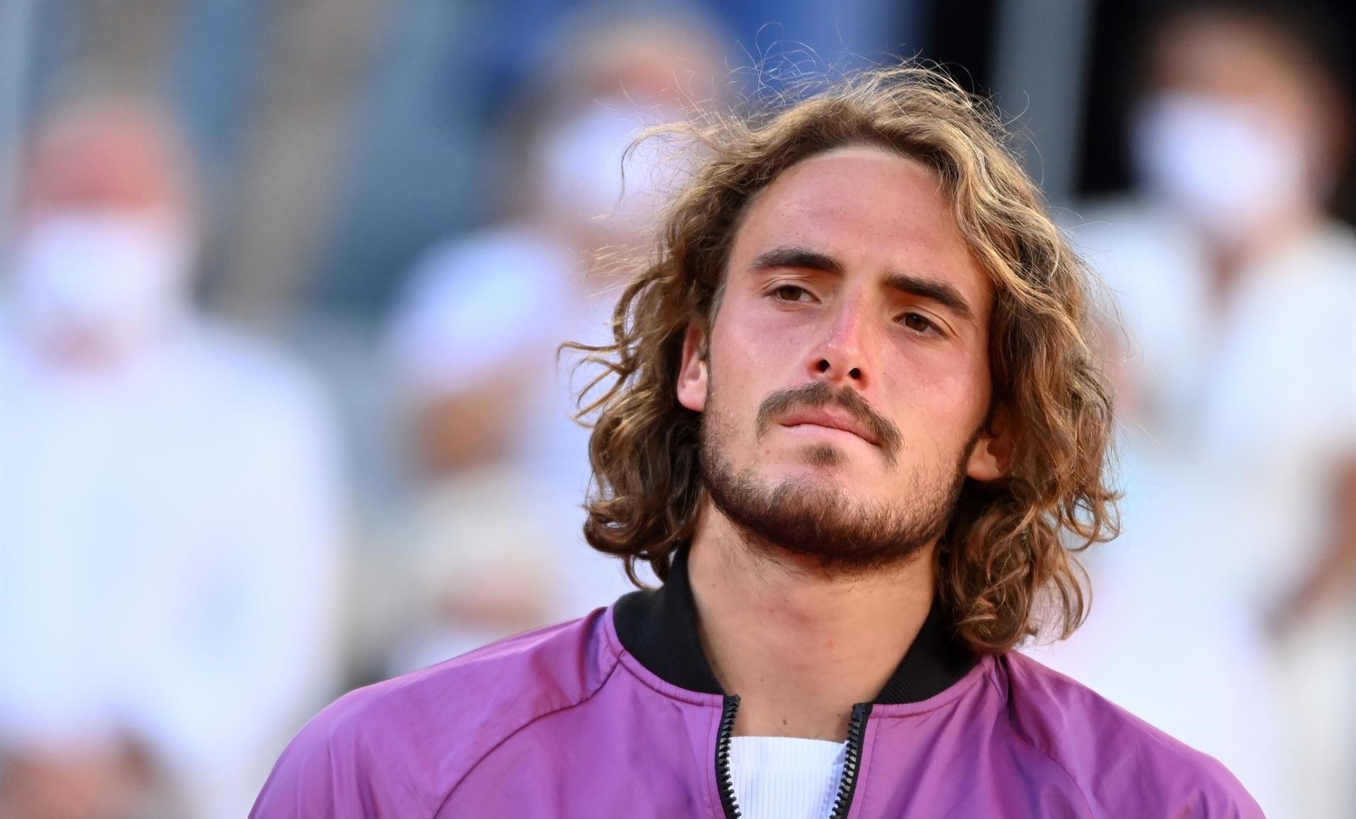 Tsitsipas reveló que supo de la muerte de su abuela cinco minutos antes de la final de Roland Garros