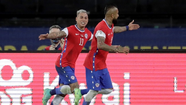 Eduardo Vargas le devolvió la ilusión a Chile al anotar el empate ante Argentina en Copa América