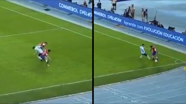 La extraordinaria jugada en que Maripán dejó atrás a Lionel Messi
