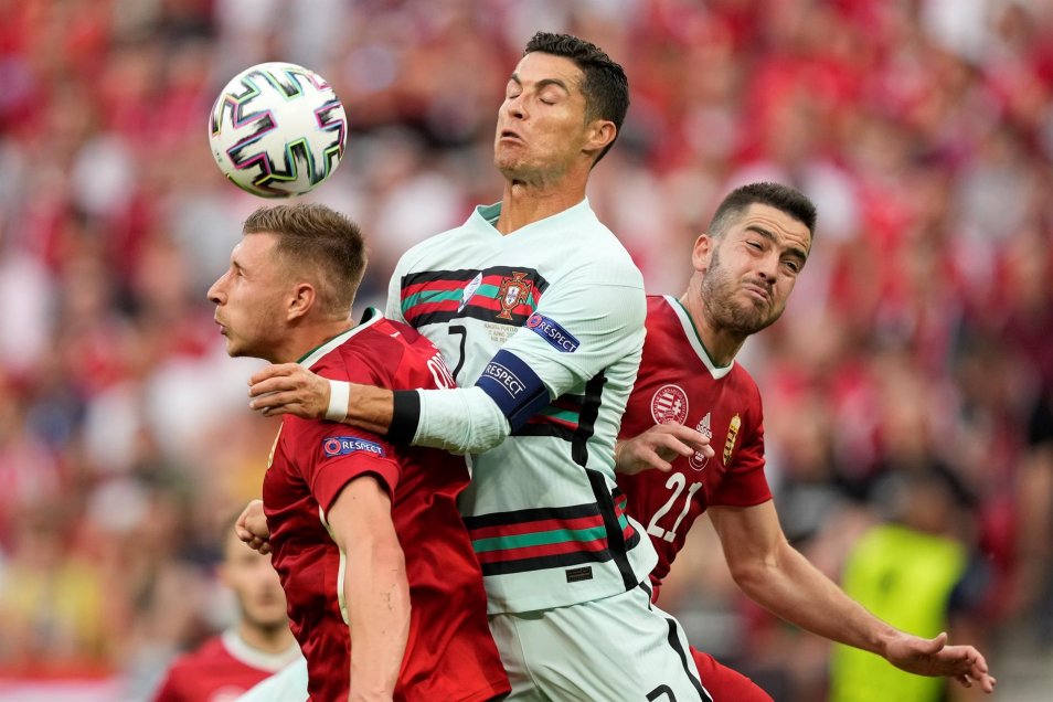 Portugal reaccionó a tiempo para vencer a Hungría en Budapest