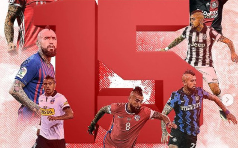 Arturo Vidal celebró los 15 millones de seguidores en Instagram