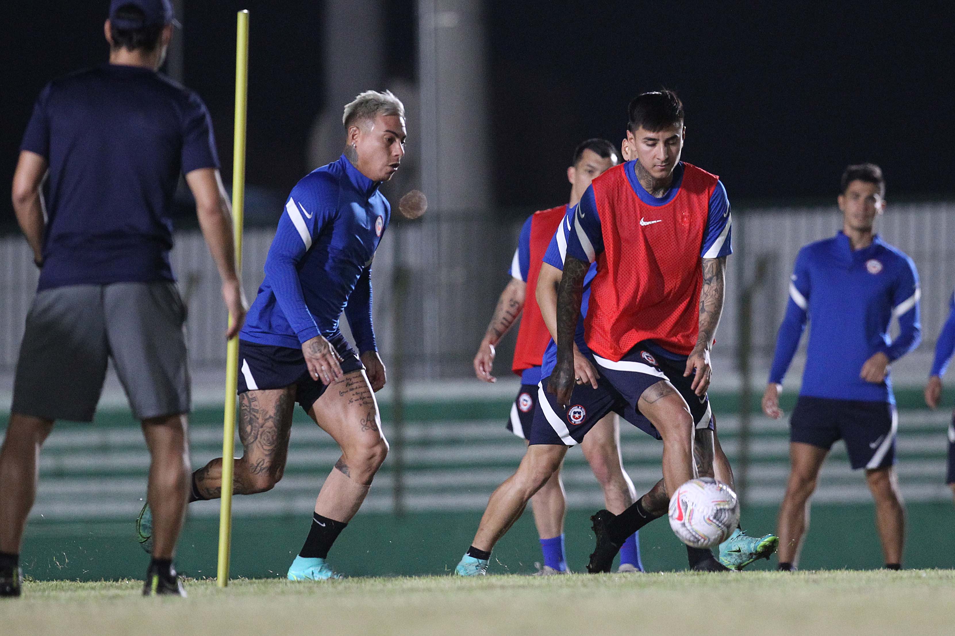 Así fue la última práctica de la Roja de cara al cruce con Bolivia en Copa América