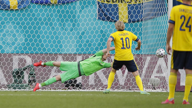 Emil Forsberg le dio la valiosa victoria a Suecia sobre Eslovaquia en el Gazprom Arena