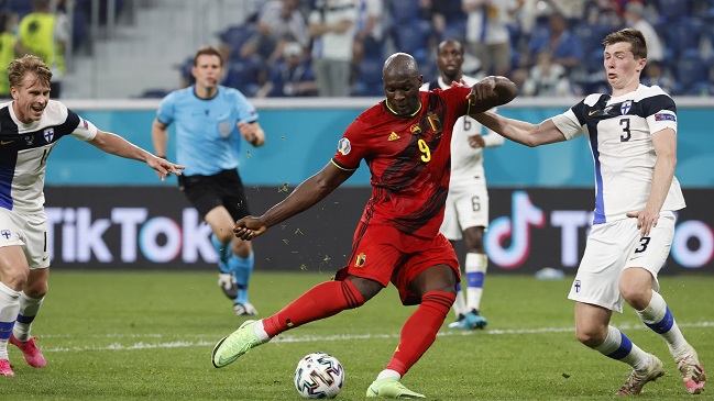 Romelu Lukaku lideró el tercer triunfo seguido de Bélgica en la Eurocopa