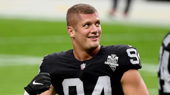 Carl Nassib se convirtió en el primer jugador de la NFL en declararse homosexual