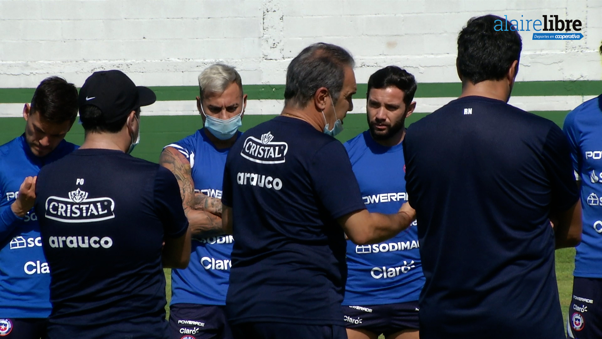 La Roja trabajó en Cuiabá el día posterior al empate con Uruguay