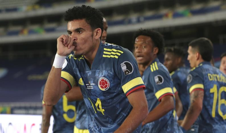 ¿Al Puskas? El golazo del colombiano Luis Díaz que deslumbró en Copa América