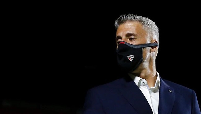 Sao Paulo informó que Hernán Crespo dio positivo por Covid-19