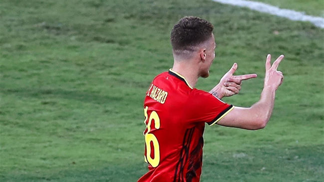 Thorgan Hazard dio la clasificación a Bélgica con un golazo a Portugal