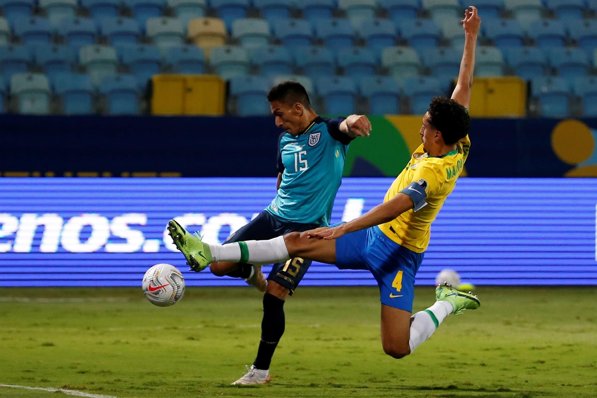Angel Mena salvó a Ecuador con un golazo para el empate ante Brasil en Copa América