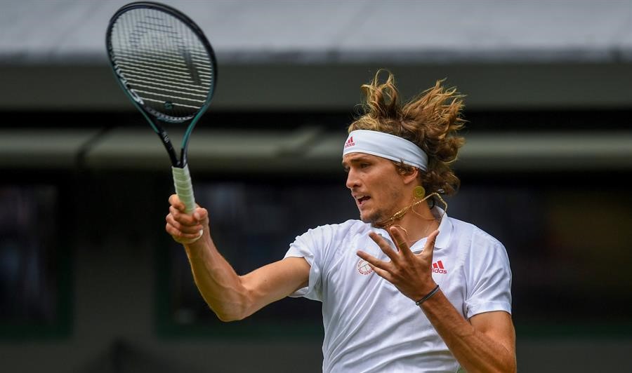 Alexander Zverev se estrenó en Wimbledon con sólido triunfo sobre Tallon Griekspoor