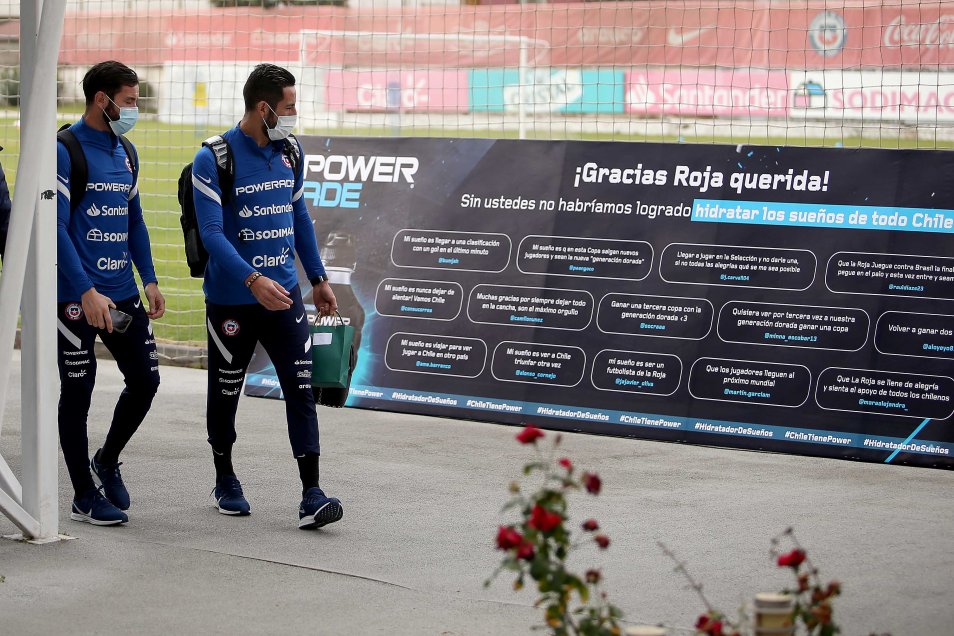 La Roja vivió su último entrenamiento antes del regreso a Brasil