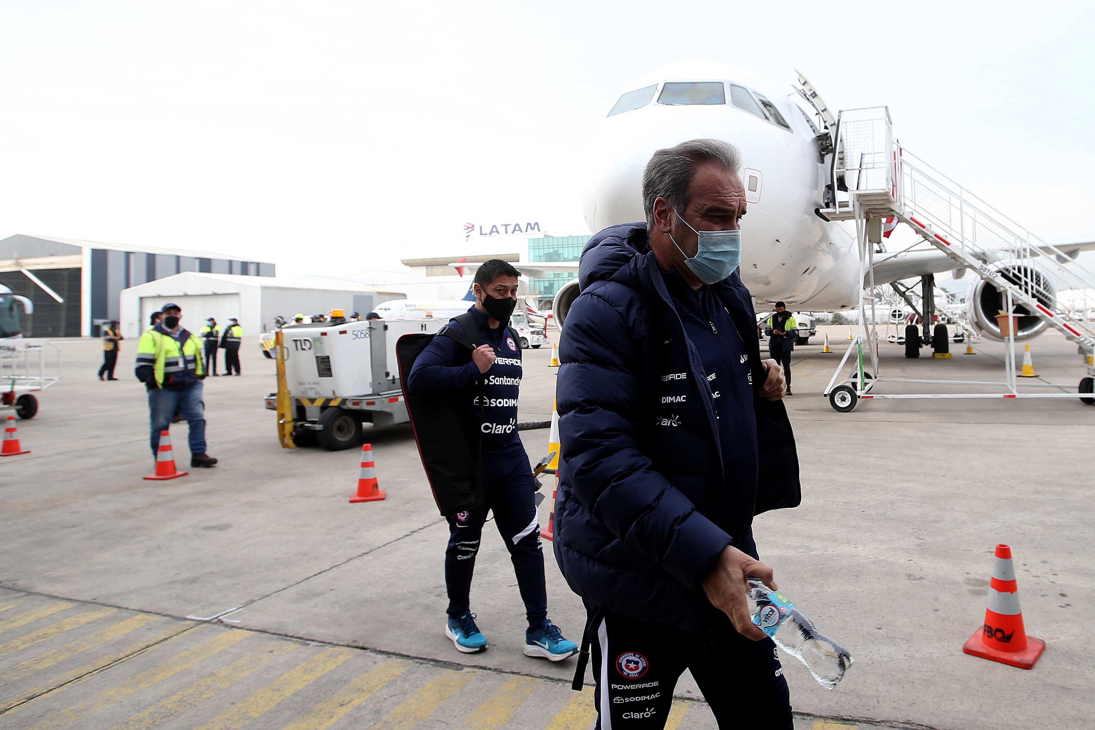 Así fue la llegada de la selección chilena a Brasil para afrontar los cuartos de la Copa América