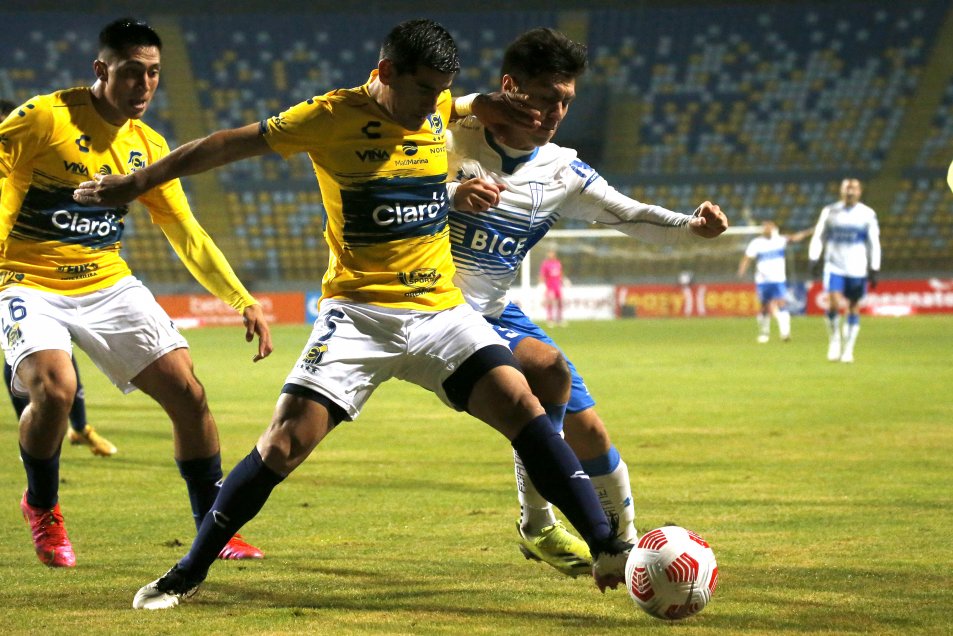 Germán Lanaro volvió tras seis meses fuera de las canchas en el empate de la UC ante Everton