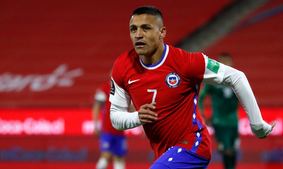 ¡Con Alexis, Vargas y Ben! La formación que ensayó Lasarte para el choque con Brasil