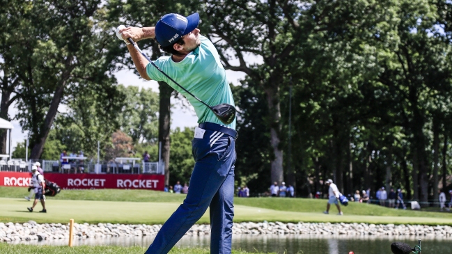 Joaquín Niemann lidera el Rocket Mortgage Classic del PGA Tour