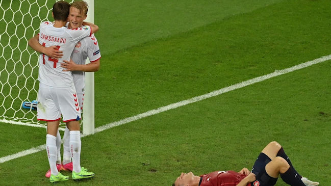 Dolberg y Delaney guiaron a Dinamarca a las semis de la Euro a costa de República Checa
