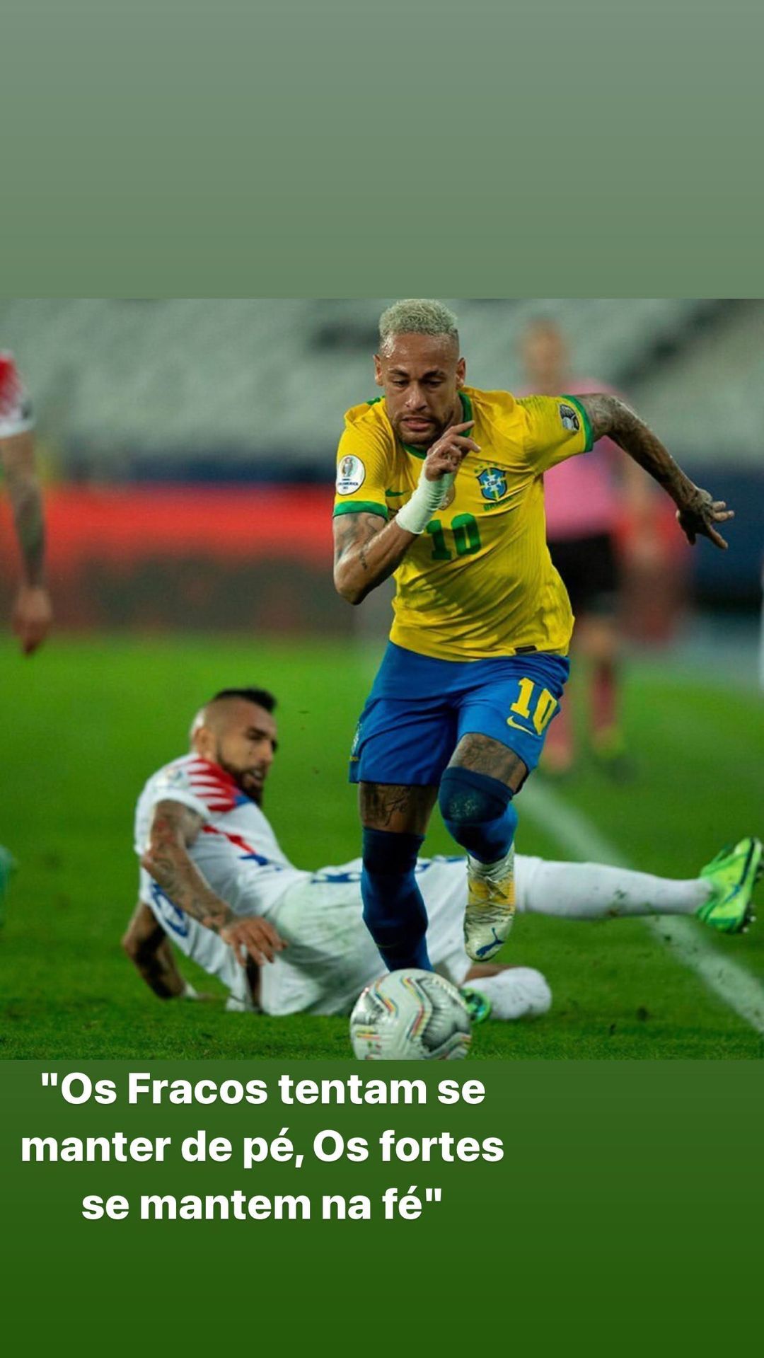 Neymar dejó “picante” mensaje en el día siguiente al triunfo de Brasil sobre la Roja