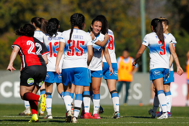 Universidad Católica celebró a costa de Antofagasta en el Campeonato Femenino
