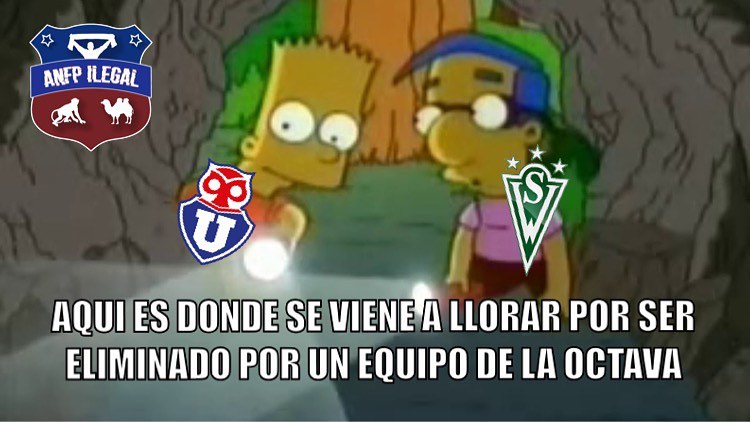 Los memes cargaron con dureza a la U tras su eliminación de Copa Chile ante Fernández Vial