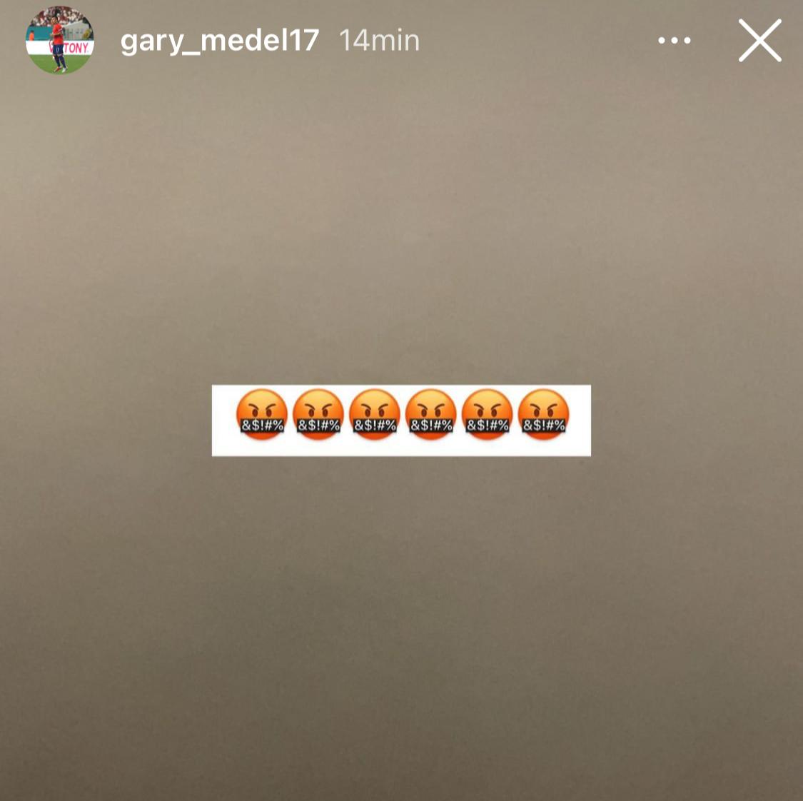 ¿Qué enojó tanto a Gary Medel?
