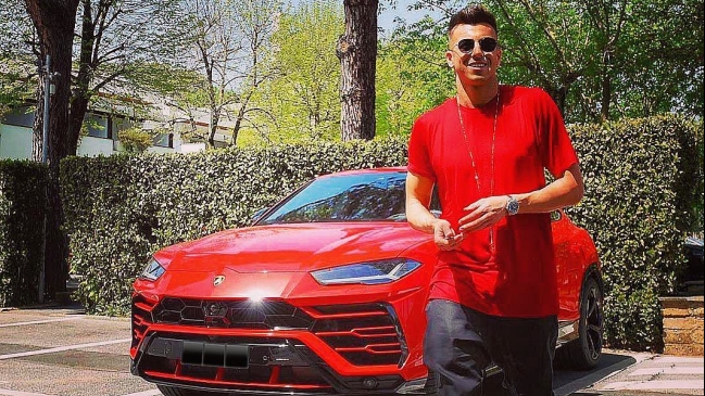 El Shaarawy enfrentará a la Justicia por golpear a un chileno que trató de robar su Lamborghini