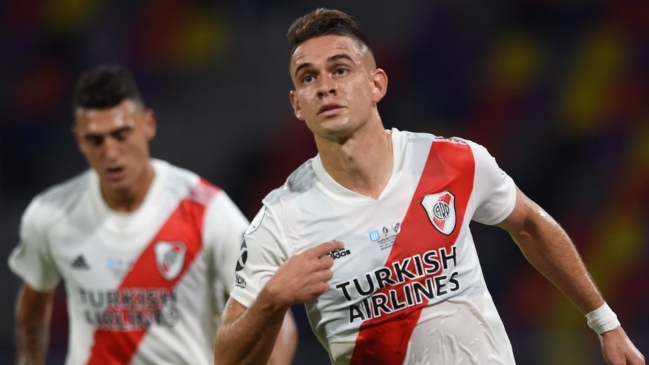 Rafael Santos Borré dejó River Plate y fichó en Eintracht Frankfurt