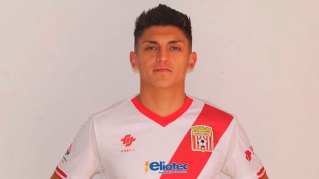 Felipe Fritz se puso la camiseta de Curicó Unido