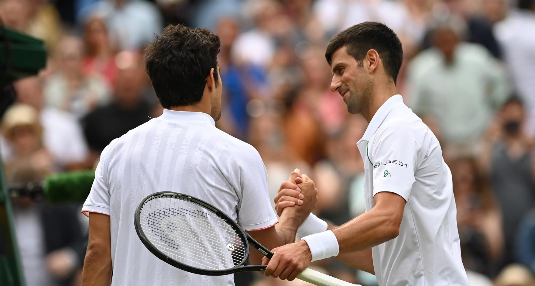 “Saque y Red”: Djokovic puso fin al periplo de Cristian Garin en Wimbledon